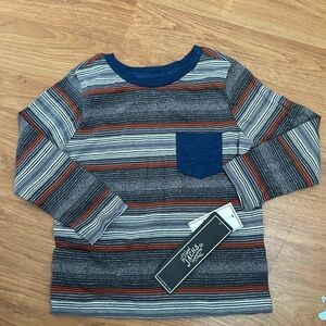 The original JACHS CO. Boy’s Long sleeve striped blue/grey size 3